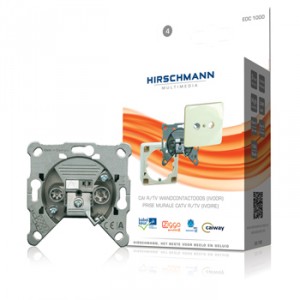 Hirschmann Tv Wandcontactdoos